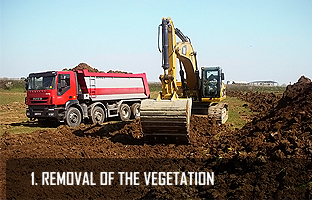 Nef Service SRL - Removal of the vegetation
